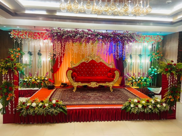 Engagement Ceremony Hall Layout at Hotel Bodhi Tree